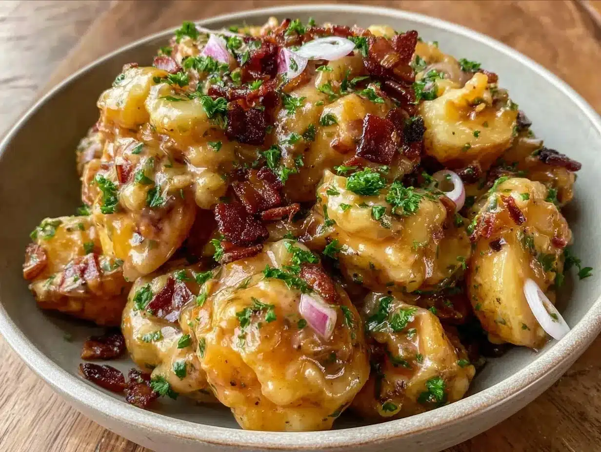 Oktoberfest German Potato Salad: 5 Best Fall Harvest Tips 4 Oktoberfest German Potato Salad preparation steps