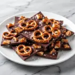 oktoberfest pretzel toffee bark - featured image
