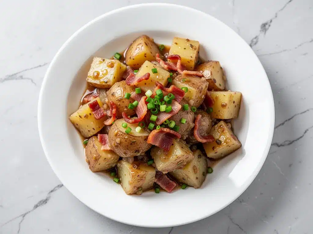 Oktoberfest Warm German Potato Salad: Easy 30-Minute Weeknight Meal 4 Oktoberfest Warm German Potato Salad preparation steps