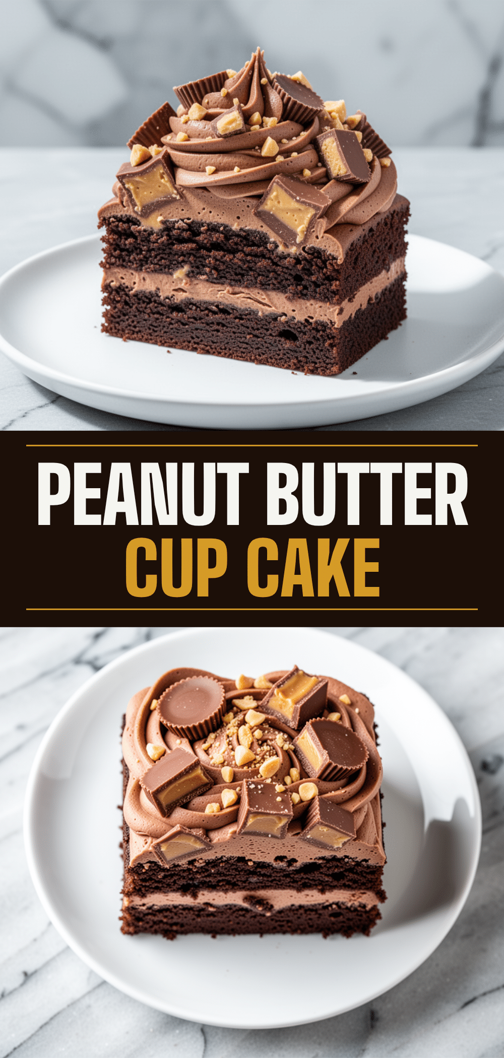 Homemade Peanut Butter Cup Chocolate Cake: Best 4-Ingredient Dessert 5 peanut butter cup chocolate cake recipe