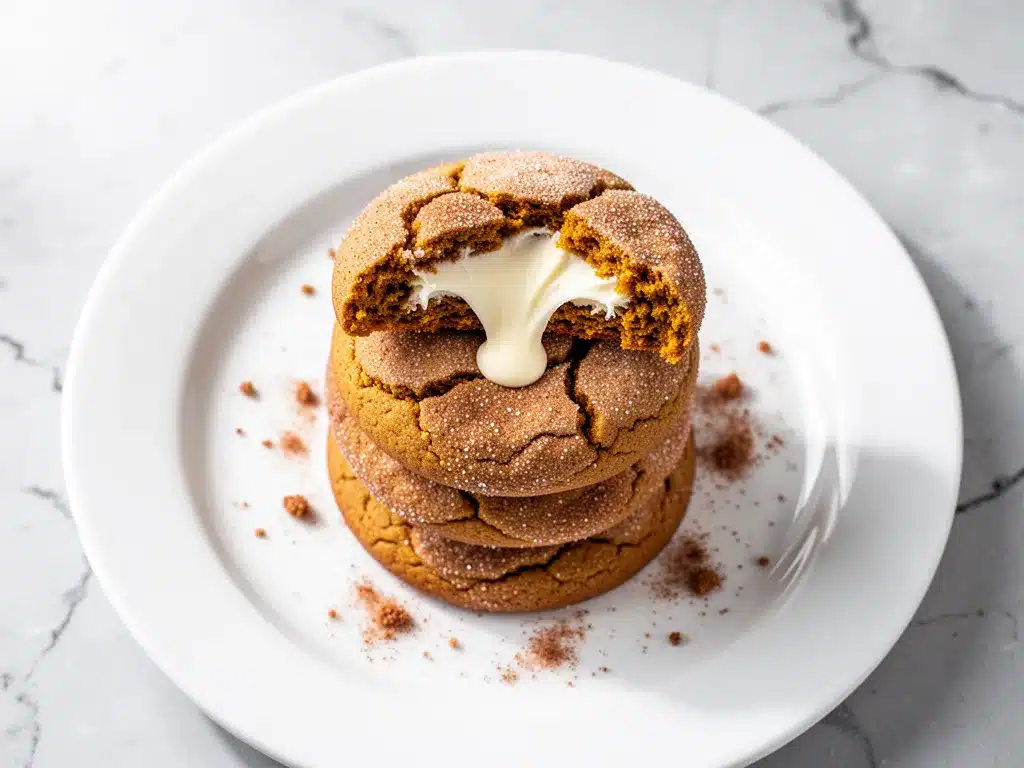 Pumpkin Spice Snickerdoodle Cookies: 15-Min Cream Cheese Recipe 4 pumpkin spice snickerdoodle cookies preparation steps