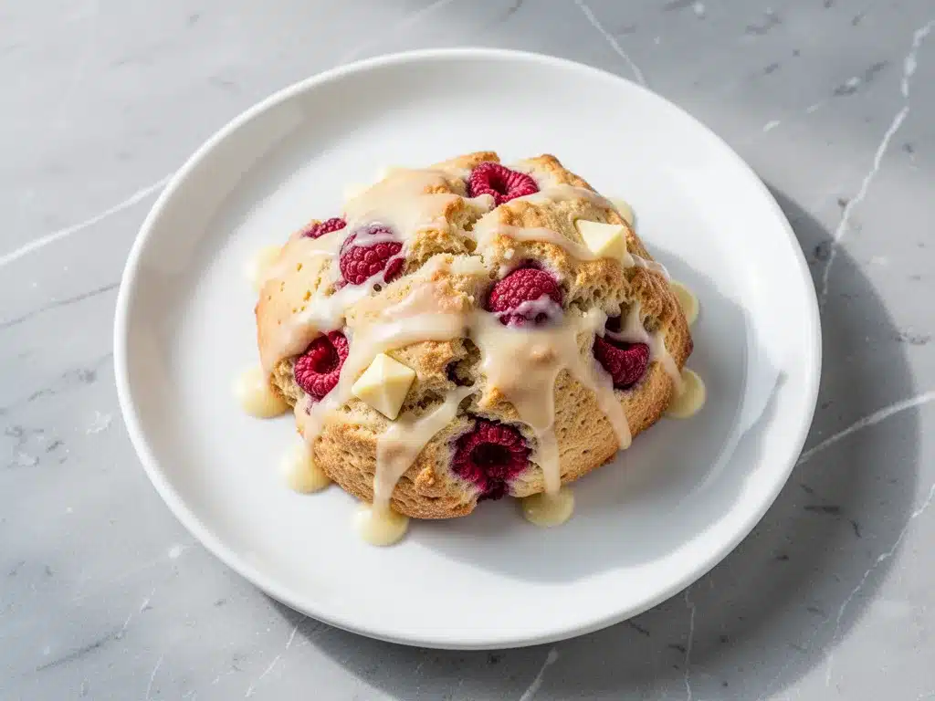 Raspberry White Chocolate Scones: Best Easy Recipe 4 raspberry white chocolate scones preparation steps