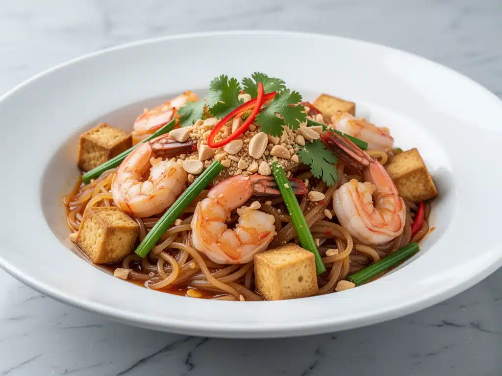 restaurant-style pad thai - featured image