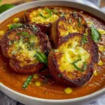 roasted tomato basil soup - featured image