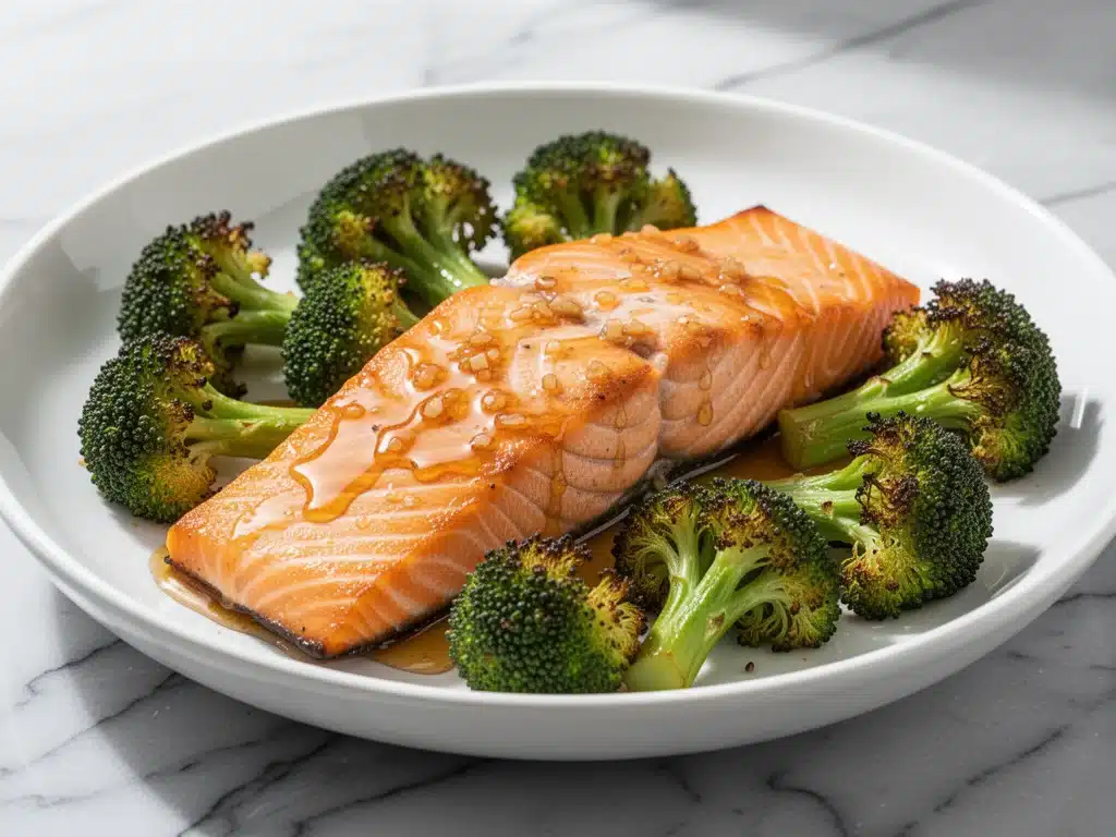 Sheet Pan Honey Garlic Salmon - featured image