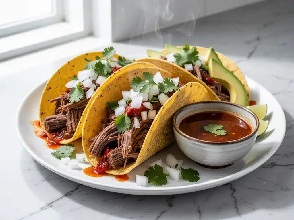 slow cooker birria tacos - featured image