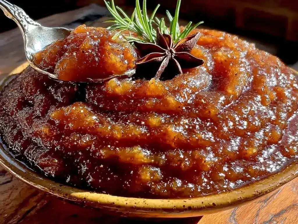slow cooker homemade apple butter - featured image