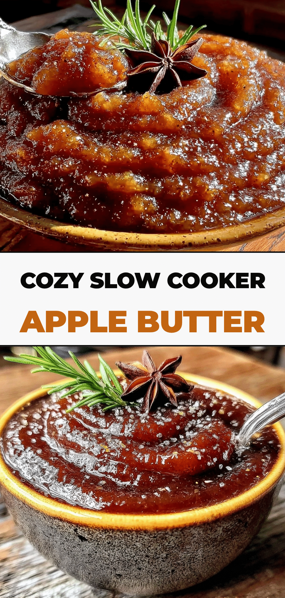 Slow Cooker Homemade Apple Butter: 5 Ingredients 5 slow cooker homemade apple butter recipe