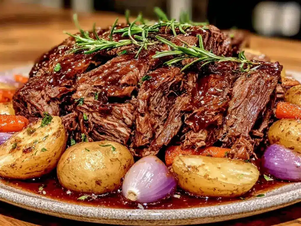 slow cooker pot roast - featured image