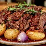 slow cooker pot roast - featured image