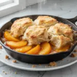 Southern peach cobbler - featured image