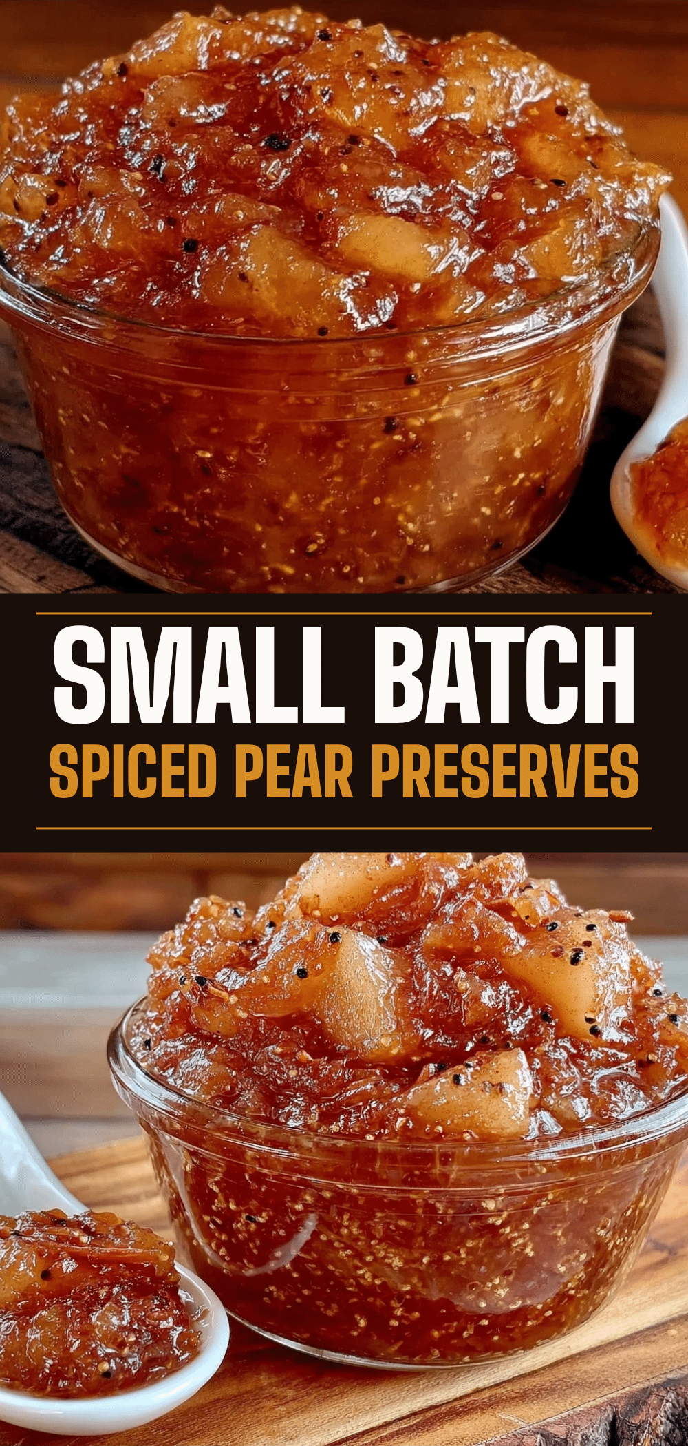 Spiced Pear Preserves: Easy Small Batch Canning 5 spiced pear preserves recipe