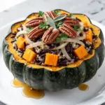 Sukkot stuffed acorn squash - featured image