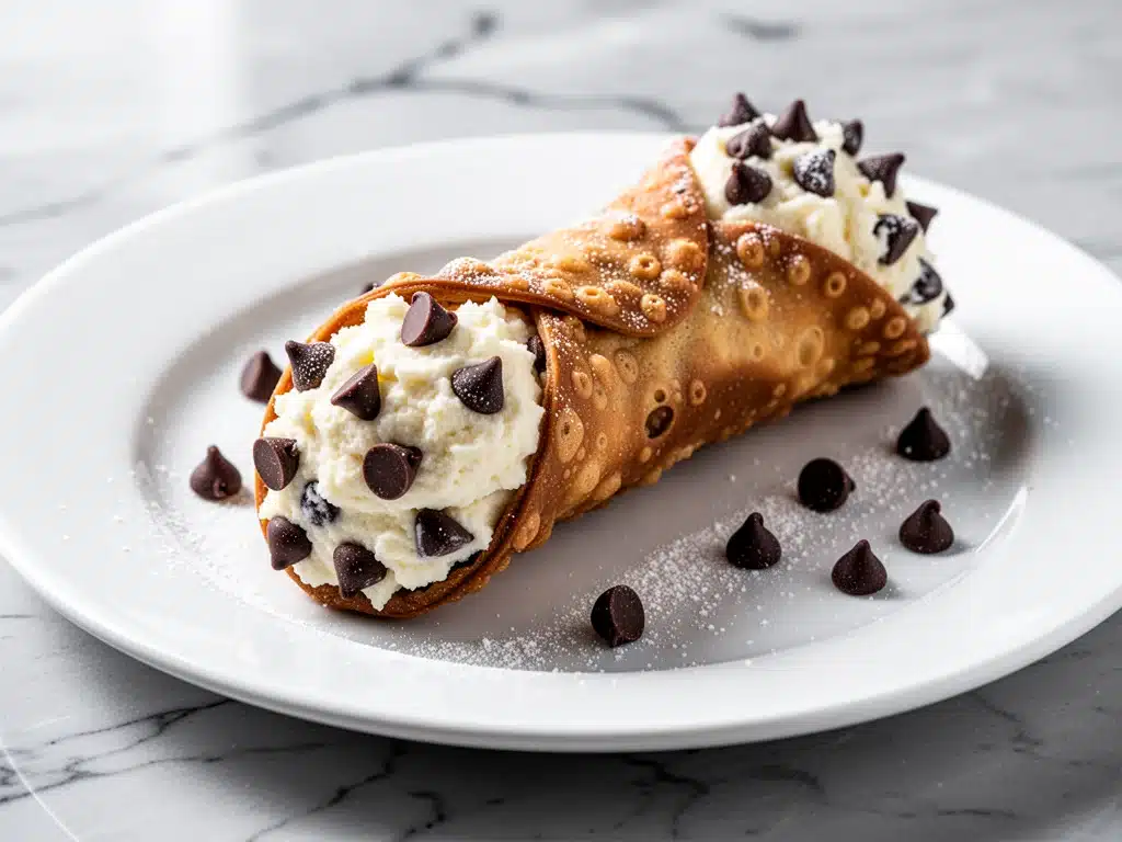 ultra-crispy homemade cannoli - featured image