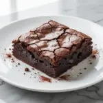 ultra-fudgy one-bowl brownies - featured image
