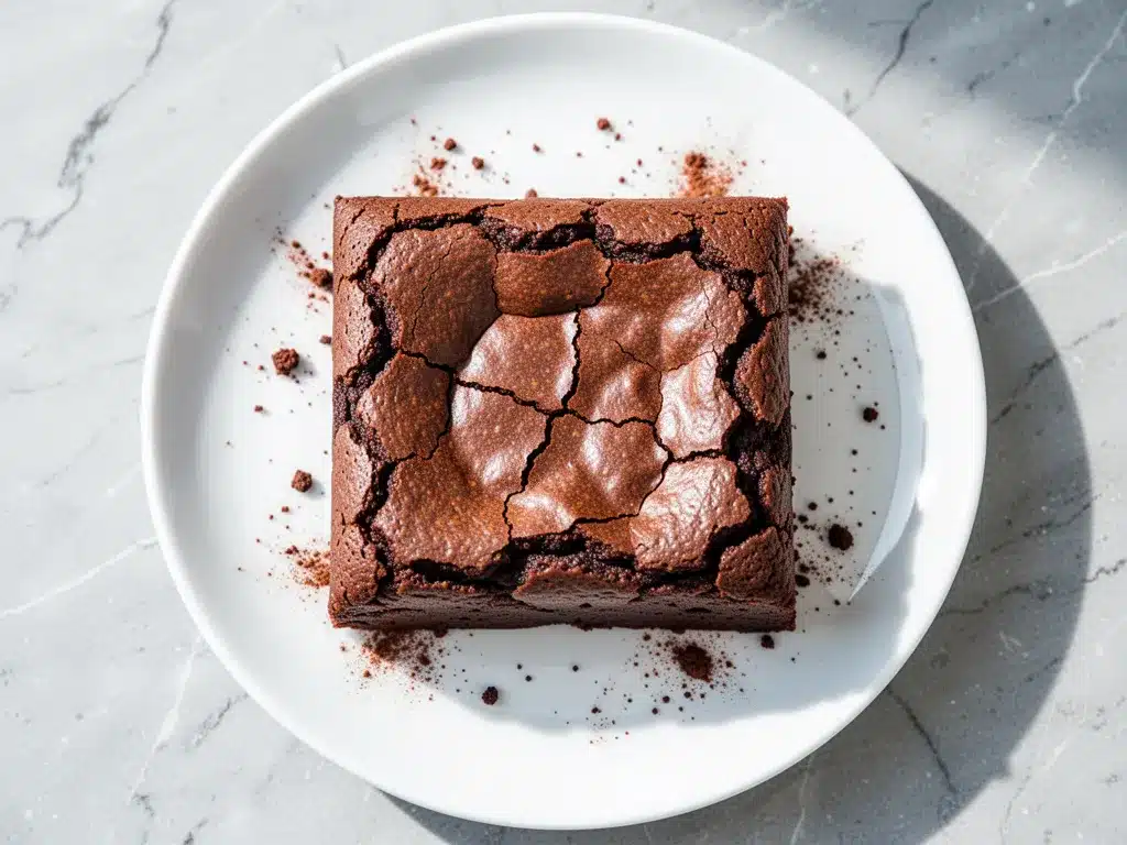 Ultra-Fudgy One-Bowl Brownies: Easy Homemade Crackly Tops 4 ultra-fudgy one-bowl brownies preparation steps
