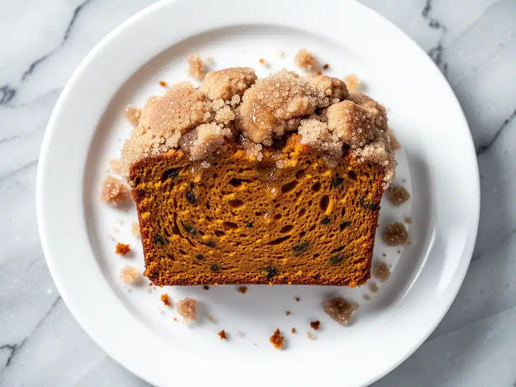 Ultra-Moist Pumpkin Bread with Brown Sugar Streusel 4 ultra-moist pumpkin bread with brown sugar streusel preparation steps