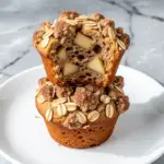 vegan apple cinnamon muffins - featured image