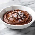 vegan chocolate avocado mousse - featured image