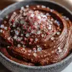 vegan chocolate avocado mousse - featured image
