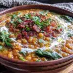 vegan coconut curry lentil soup - featured image
