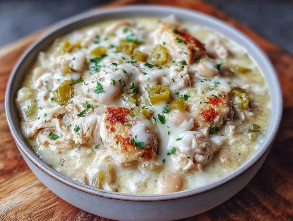white chicken chili - featured image